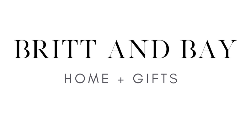 BRITT AND BAY HOME + GIFTS logo